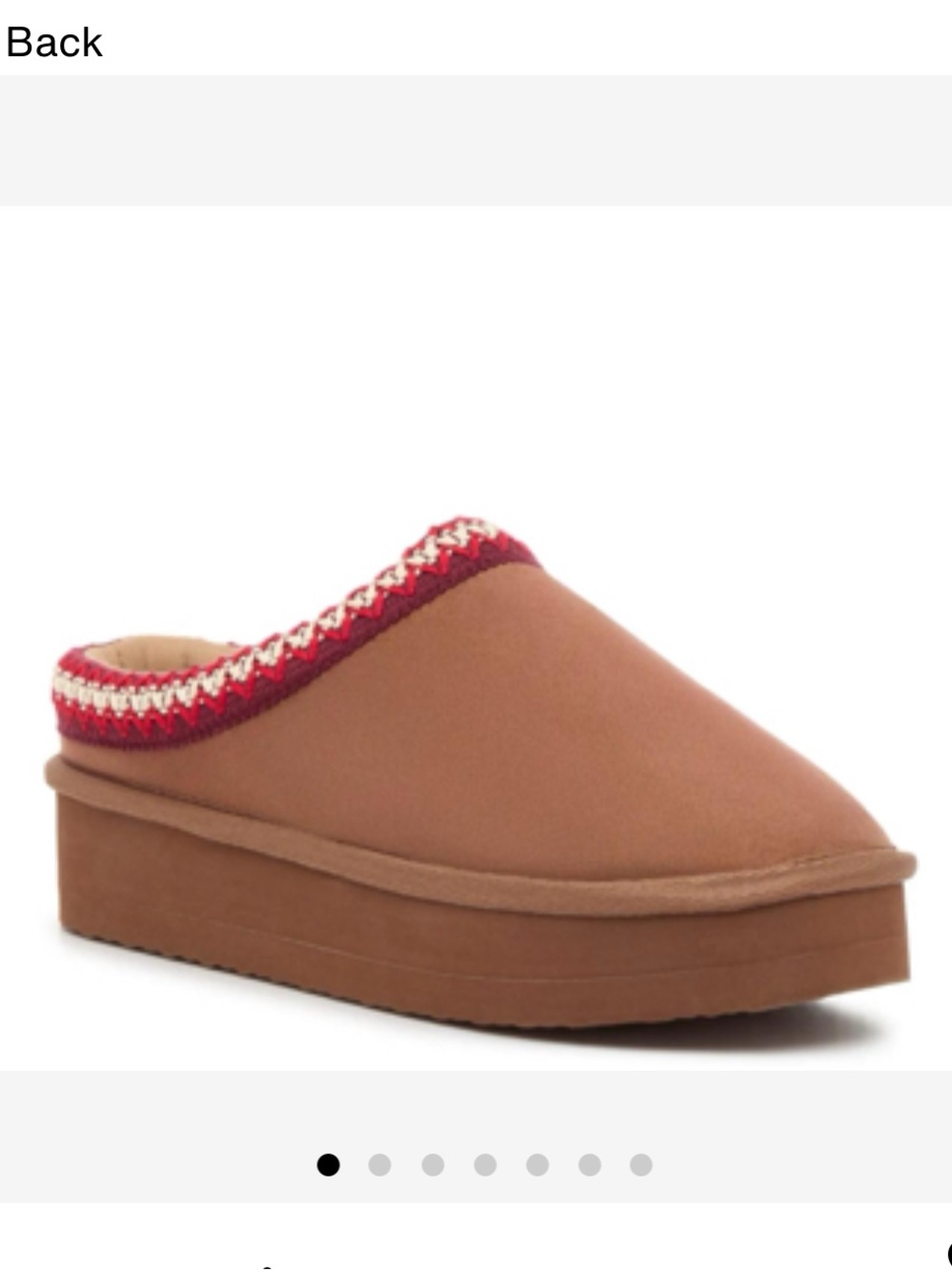 Crown Vintage Chestnut Marcella Slippers
